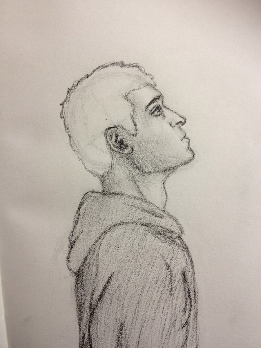 900x1200 How To Draw Face Profile Drawing - Side Profile Face Drawing