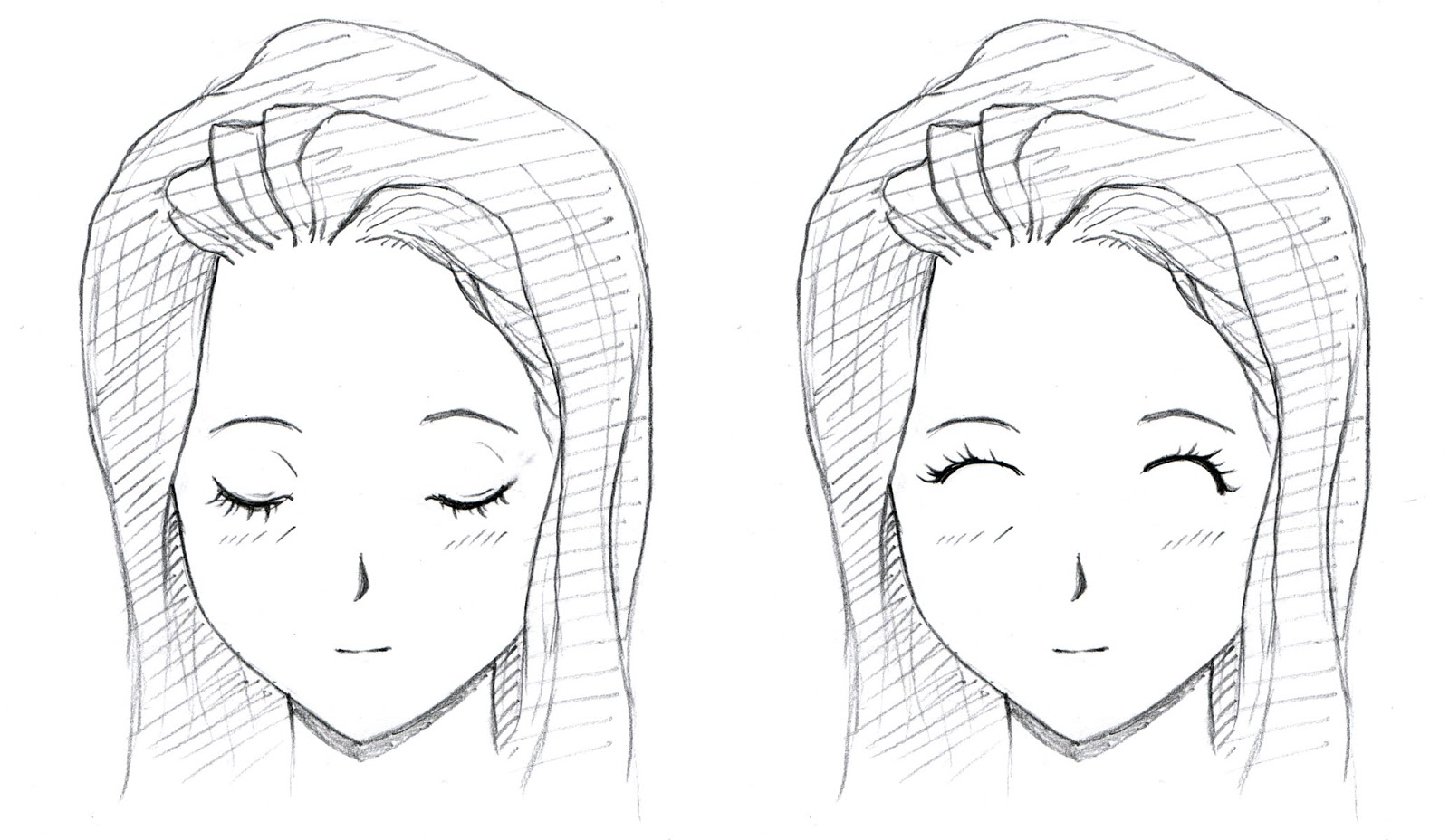 1600x928 How To Draw The Side View Of A Female Face - Side View Face Drawing