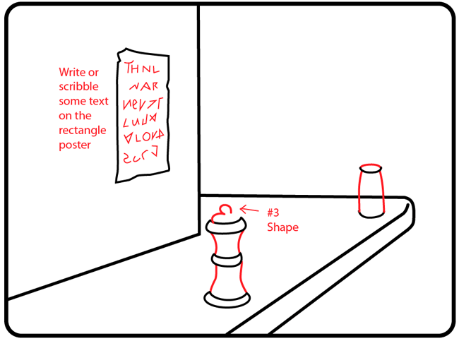 650x483 How To Draw A Cartoon City Street Sidewalk Scene With Easy Step - Sidewalk Drawing