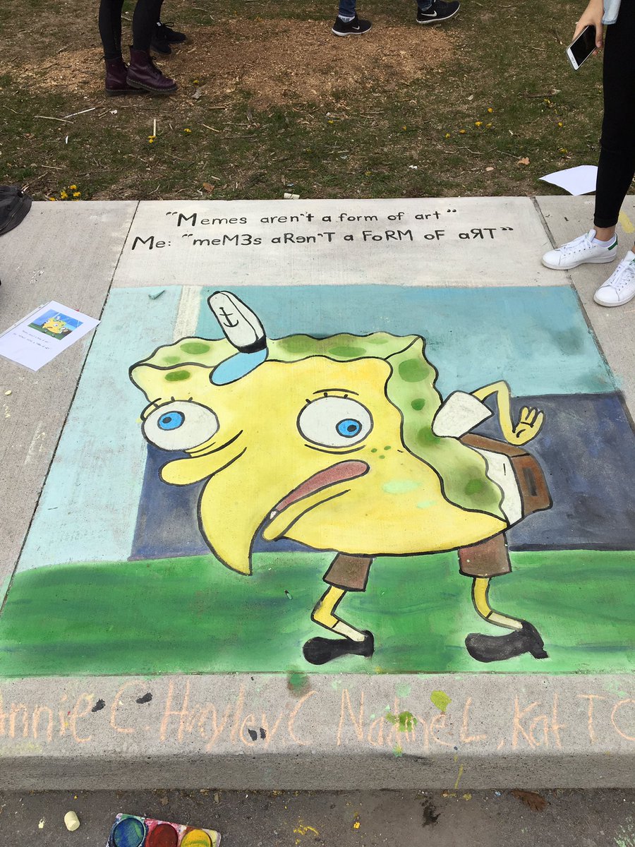 900x1200 The Art School I Go To Had A Sidewalk Chalk Drawing Contest - Sidewalk Drawing