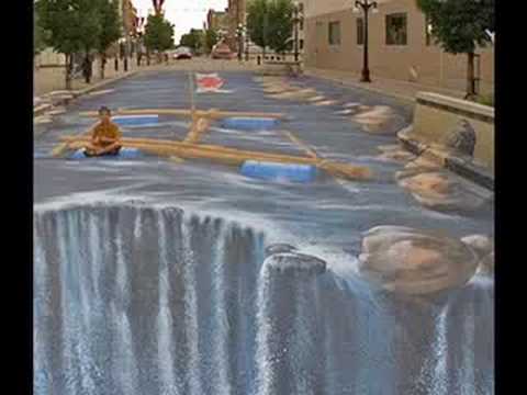 480x360 Extreme Sidewalk Chalk Drawings - Sidewalk Drawing