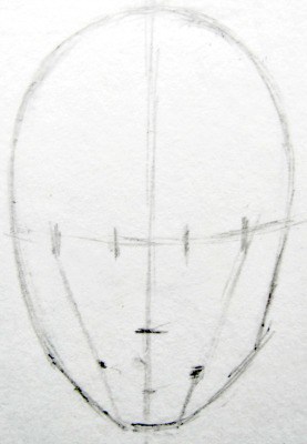 Sideways Face Drawing at PaintingValley.com | Explore collection of ...