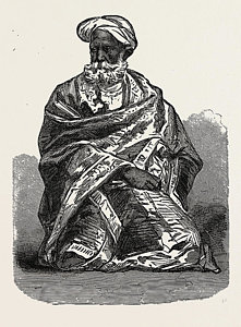 221x300 old sikh, india drawing - Sikh Drawing