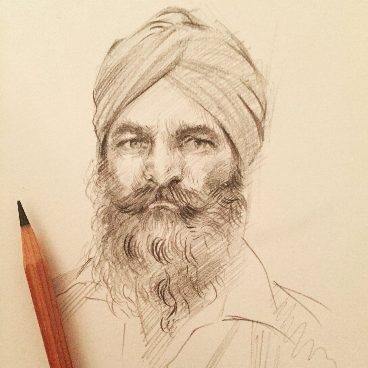 Sikh Drawing at PaintingValley.com | Explore collection of Sikh Drawing