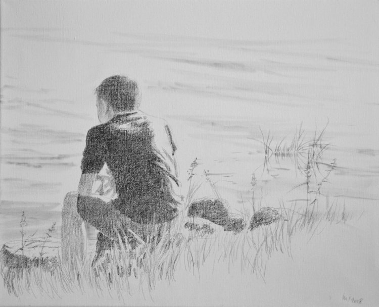 750x608 lapse into silence - Silence Drawing