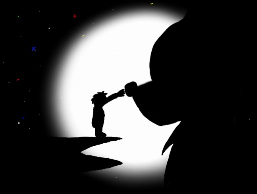 512x387 Colors! Live - Silhouette Drawing