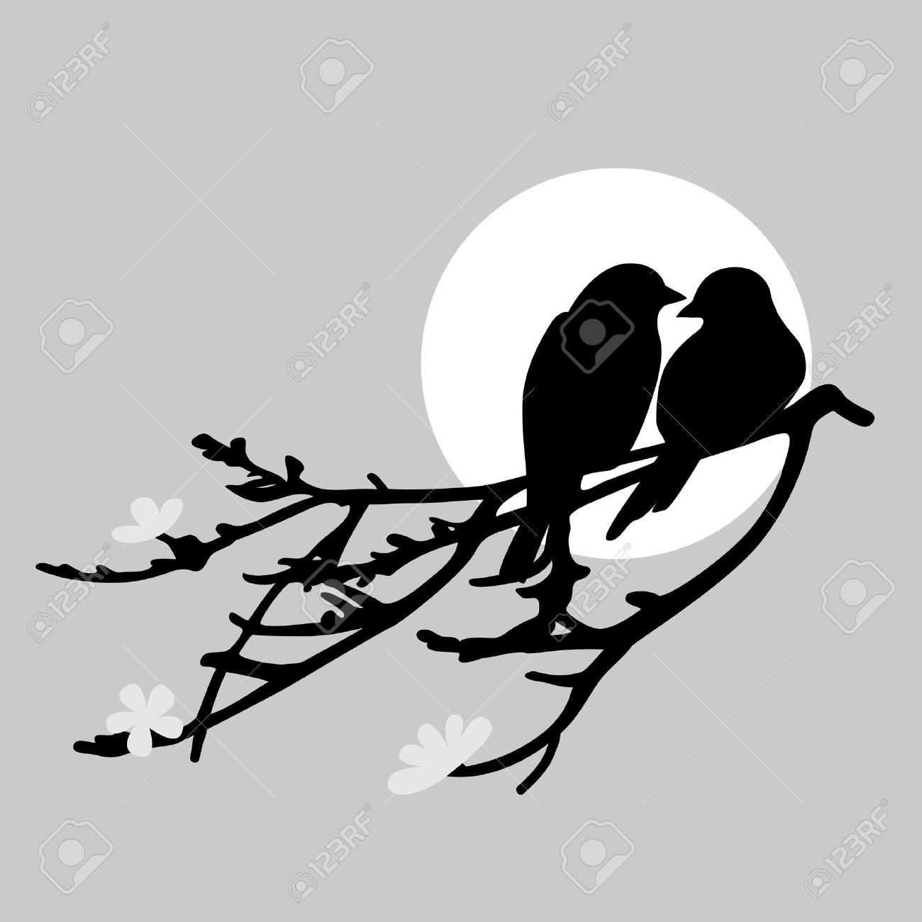 1300x1300 silhouette drawings idea silhouettes bird stencil, two birds - Silhouette Drawing Ideas
