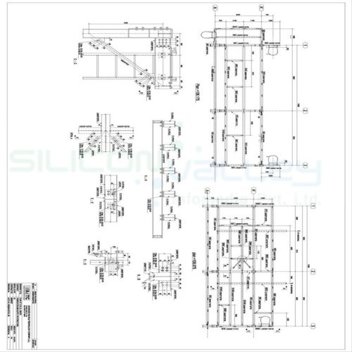 500x500 steel fabrication drawings services - Silicon Drawing