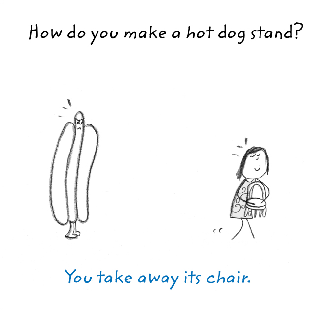 660x630 funny illustrated puns - Silly Drawings