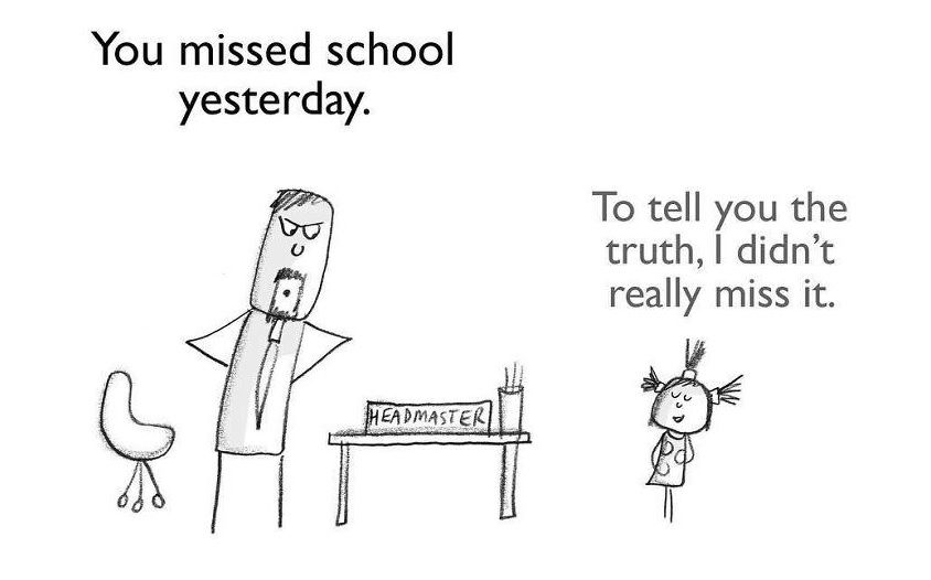 844x526 of the best funny and clever jokes with illustrations - Silly Drawings