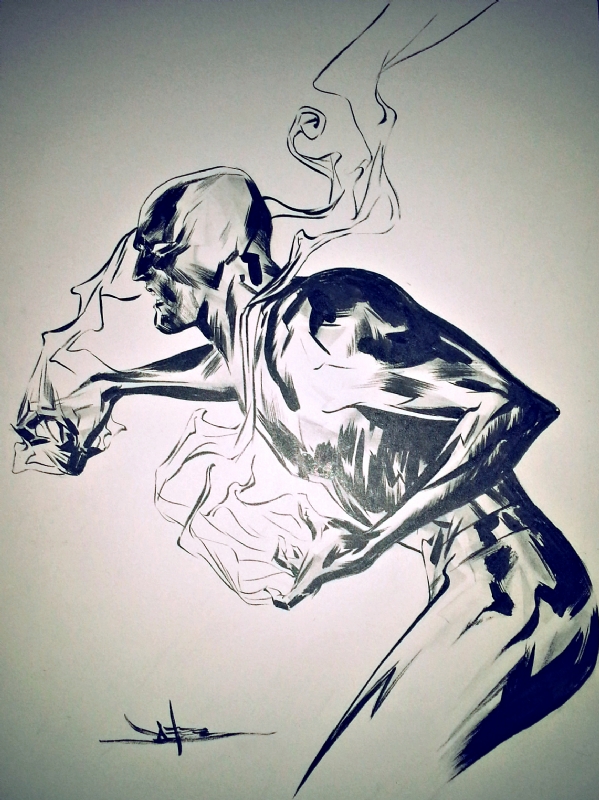 599x800 silver surfer - Silver Drawings