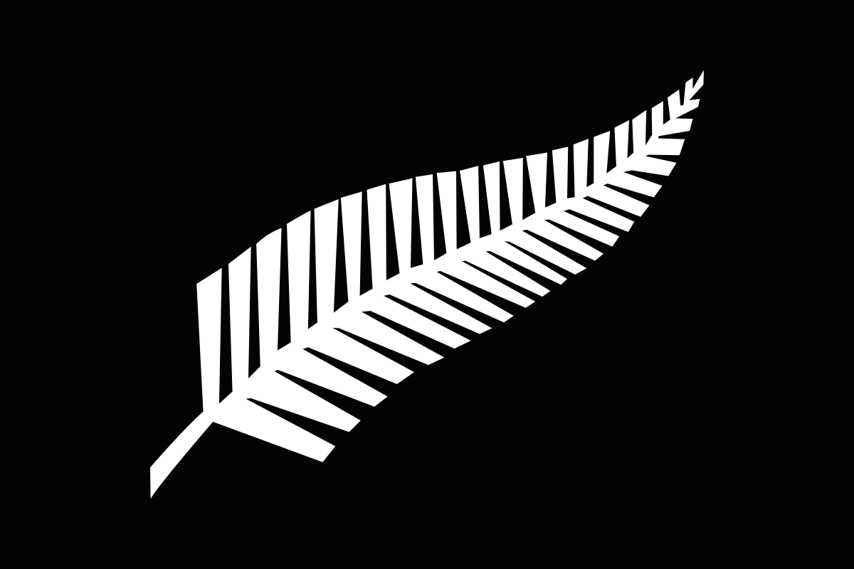 1200x800 silver fern flag - Silver Fern Drawing
