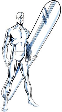 200x360 silver surfer - Silver Surfer Drawing