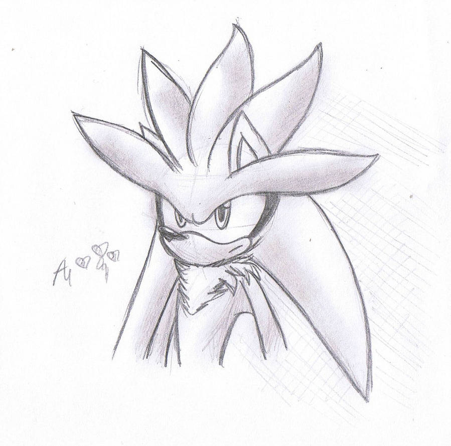 899x889 silver the hedgehog - Silver The Hedgehog Drawing