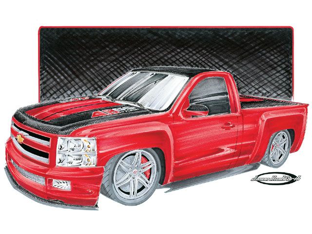 640x480 Chevy Silverado Ss - Silverado Drawing