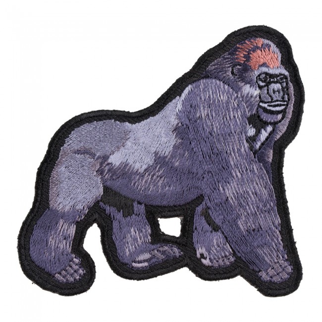 silverback gorilla drawing lifting weights