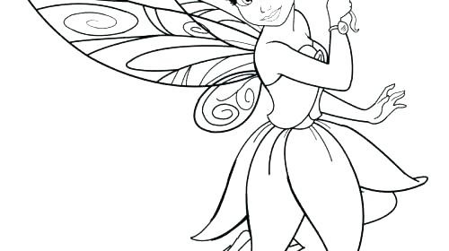 500x280 Disney Fairies Drawing Stuff Like Fairy Silvermist Coloring Pages - Silvermist Drawing