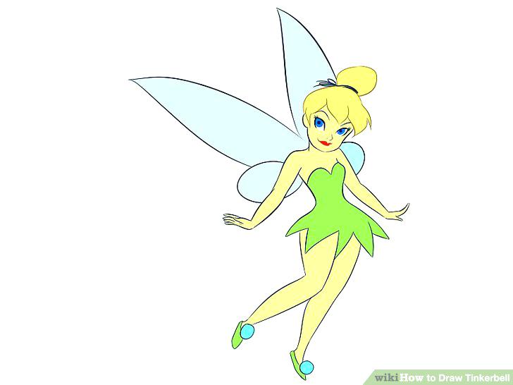 728x546 Draw Disney Fairies Image Titled Draw Step How To Draw Disney - Silvermist Drawing
