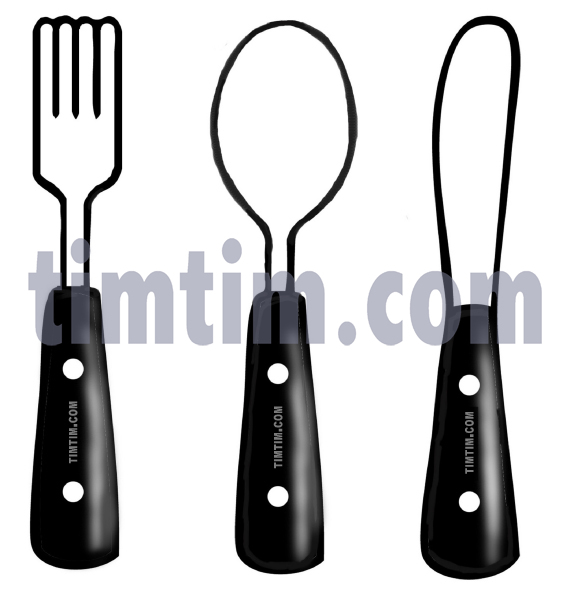 571x591 free drawing of a silverware set bw from the category cooking - Silverware Drawing