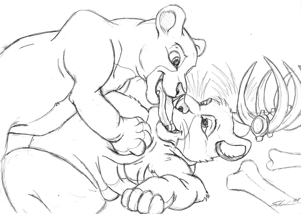 1000x713 fat lion king cubs simba + nala - Simba And Nala Drawing.