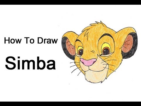 480x360 How To Draw Simba - Simba Drawing