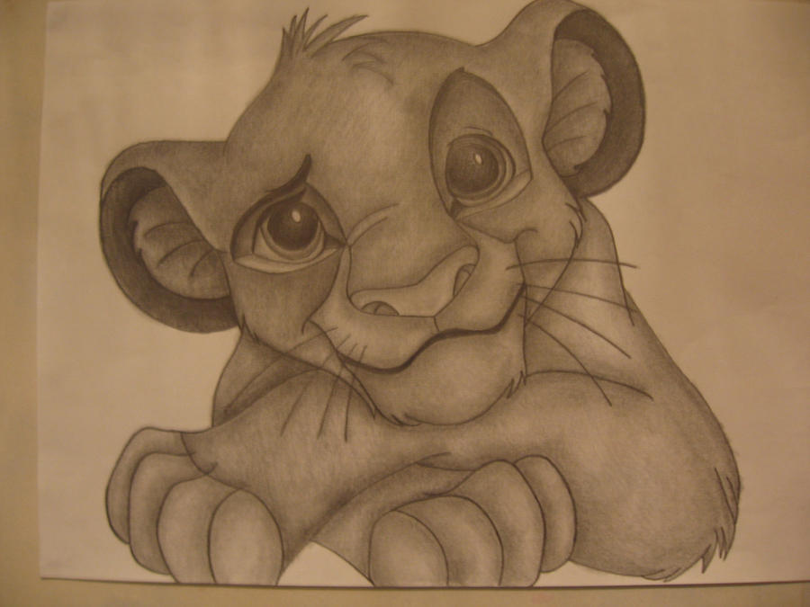 Simba Drawing At Paintingvalley Com Explore Collection Of Simba Drawing