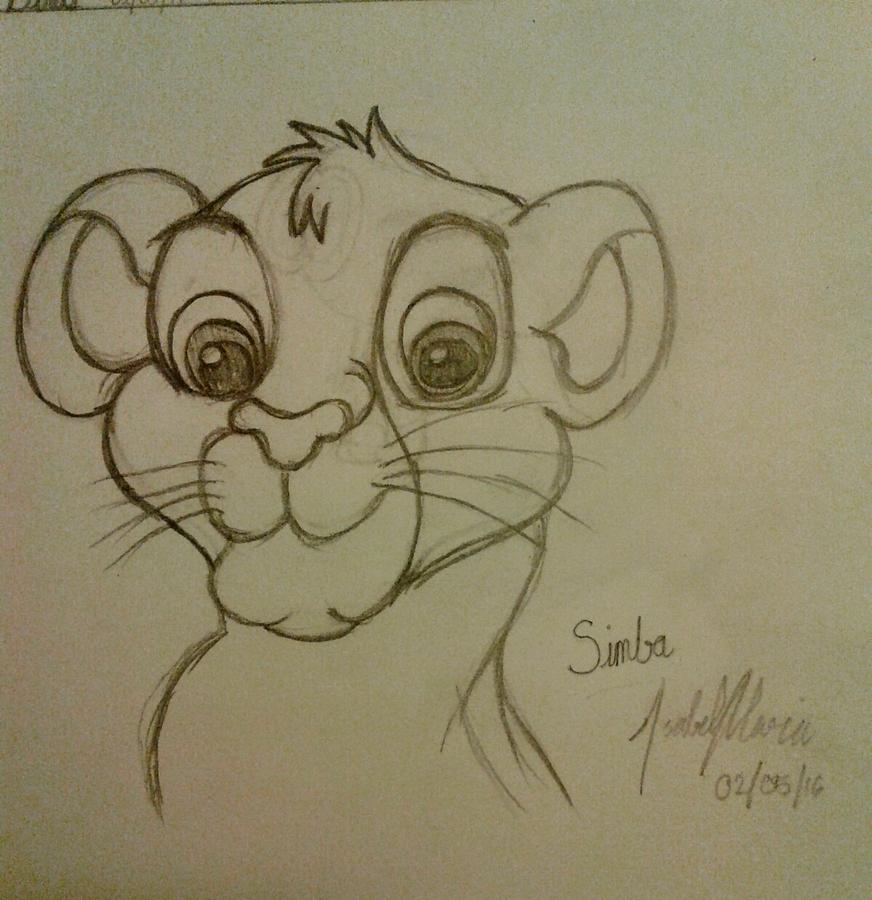 872x900 Drawing Of Simba Drawing - Simba Drawing