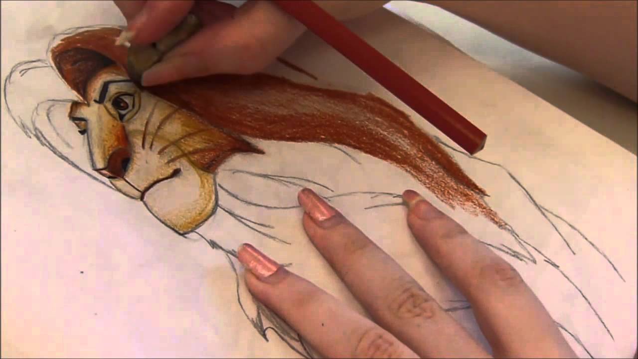 1280x720 Drawing Simba - Simba Drawing