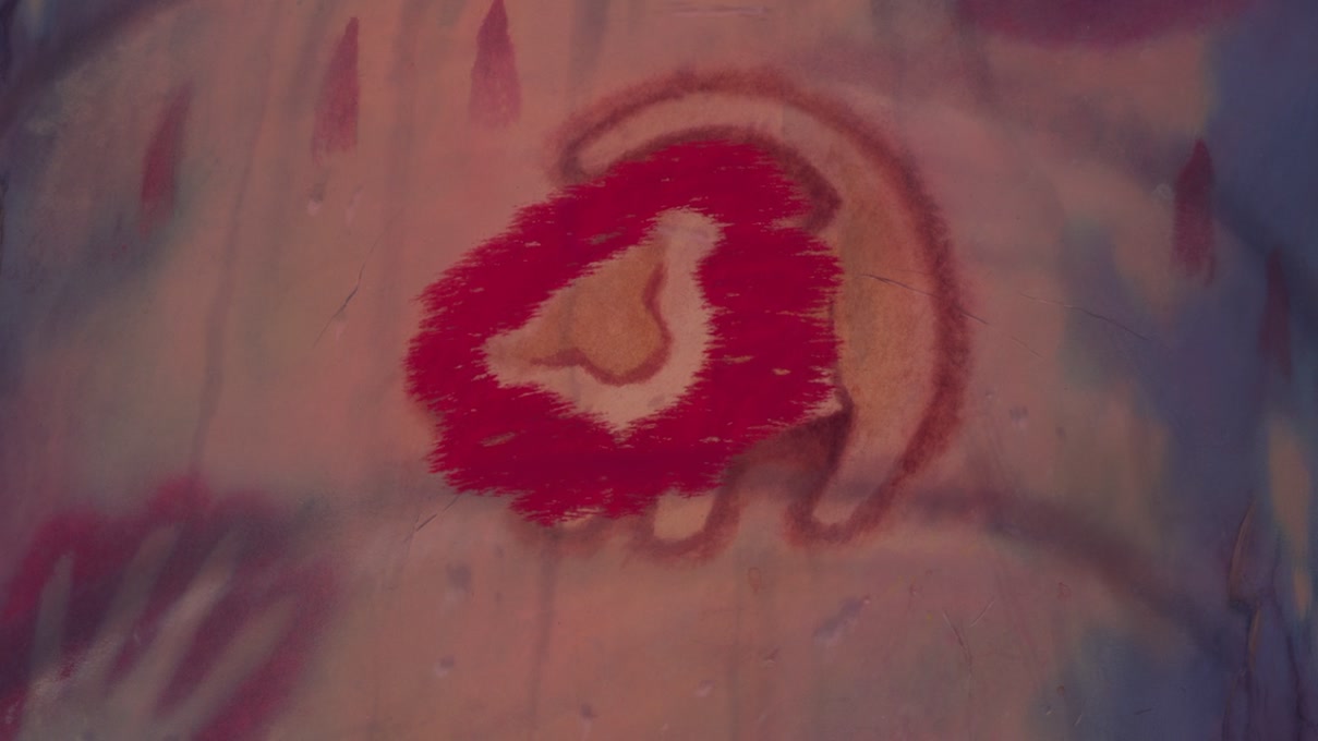 1209x680 The Lion King Images The Lion King - Simba Drawing On Tree