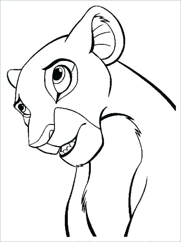 600x802 and coloring pages how to draw from the lion king simba nala - Simba Lion King Drawing