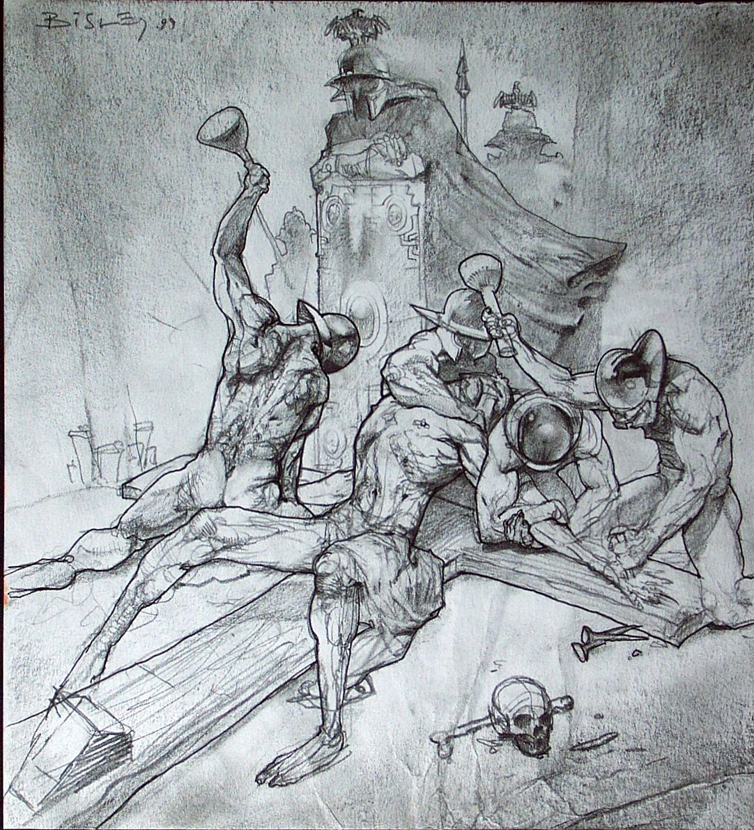 1082x1191 Bible - Simon Bisley Drawing