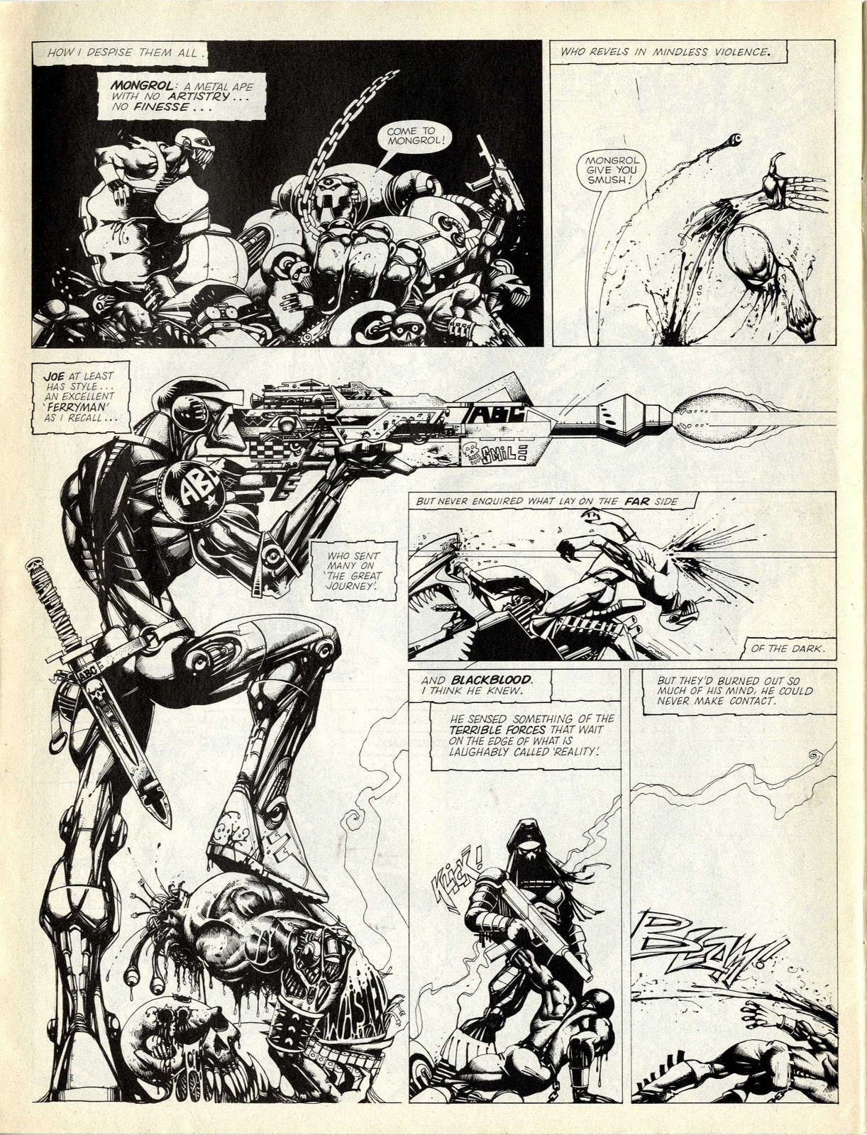 1222x1600 Daryl Marsh Mark Making - Simon Bisley Drawing