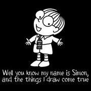 180x180 Simon Cartoon From Captain Kangaroo Things I Remember - Simon Drawings