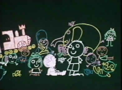 392x292 Simon In The Land Of Chalk Drawings On Captain Kangaroo My - Simon Drawings