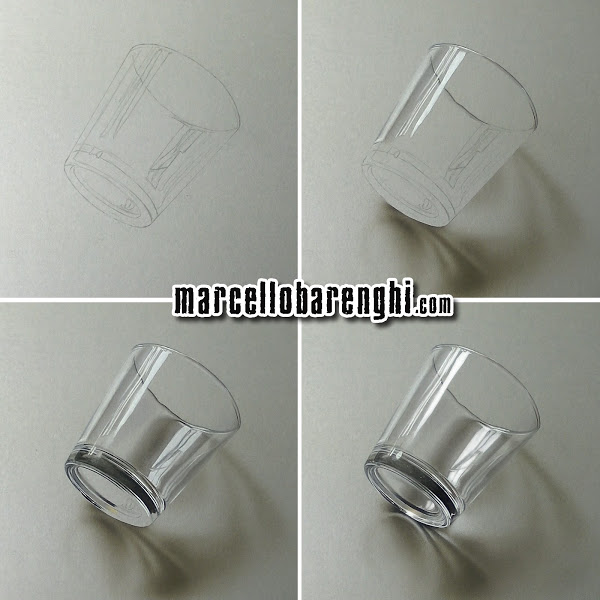600x600 Simple Glass - Simple 3d Drawing