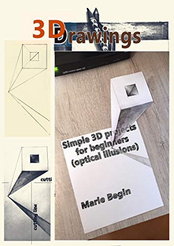 354x500 Drawings Simple Projects For Beginners - Simple 3d Drawing