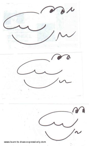 350x576 expressive alligator drawing - Simple Alligator Drawing