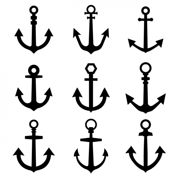 626x626 Anchor Vectors, Photos And Free Download - Simple Anchor Drawing