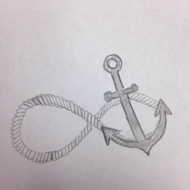 640x640 Anchor Drawing Free Download - Simple Anchor Drawing