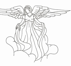 235x220 photos drawing of simple angels - Simple Angel Drawing