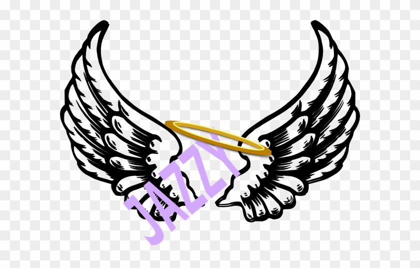 840x535 angel wings drawing simple - Simple Angel Wings Drawing