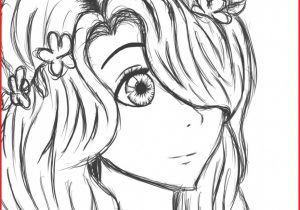 300x210 Simple Anime Girl Sketching Sketch Drawing - Simple Anime Drawings