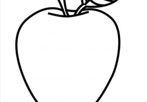 300x210 Apple Wikihowrhwikihowcom Fruits With Leaf Coloring Pages Simple - Simple Apple Drawing