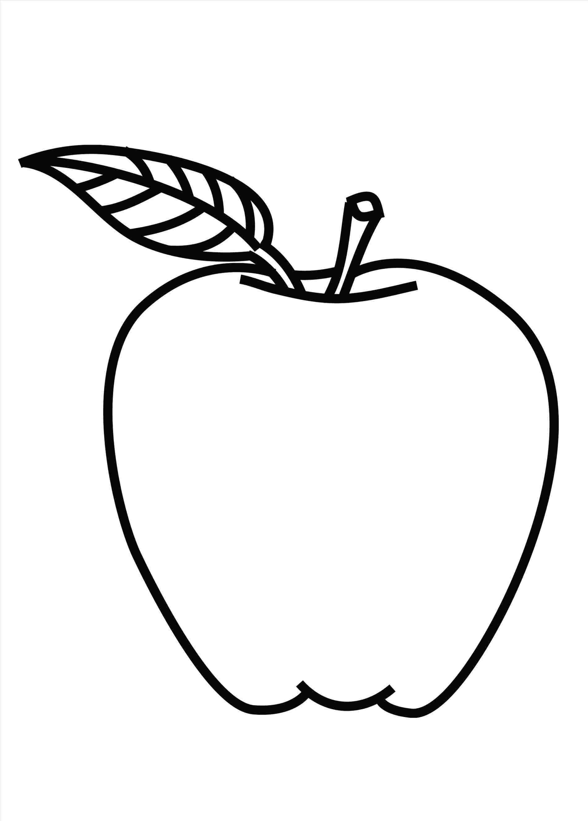 Simple Apple Drawing