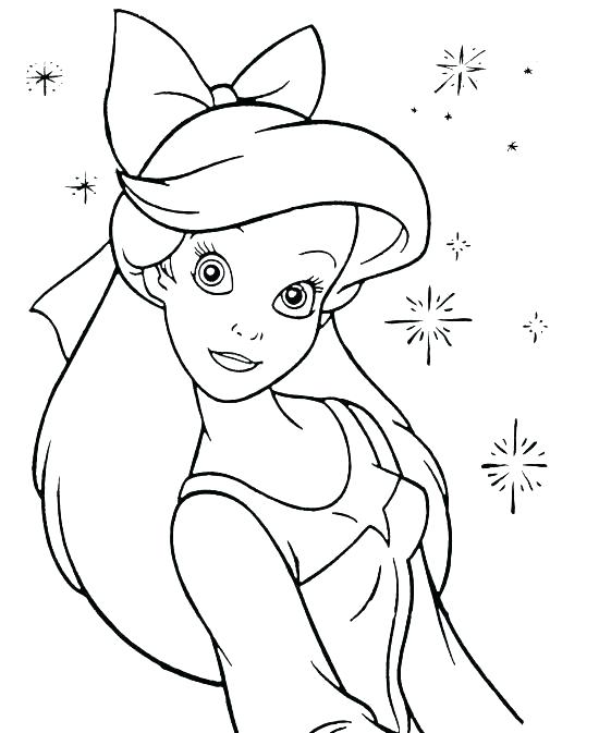 550x673 simple ariel drawing - Simple Ariel Drawing