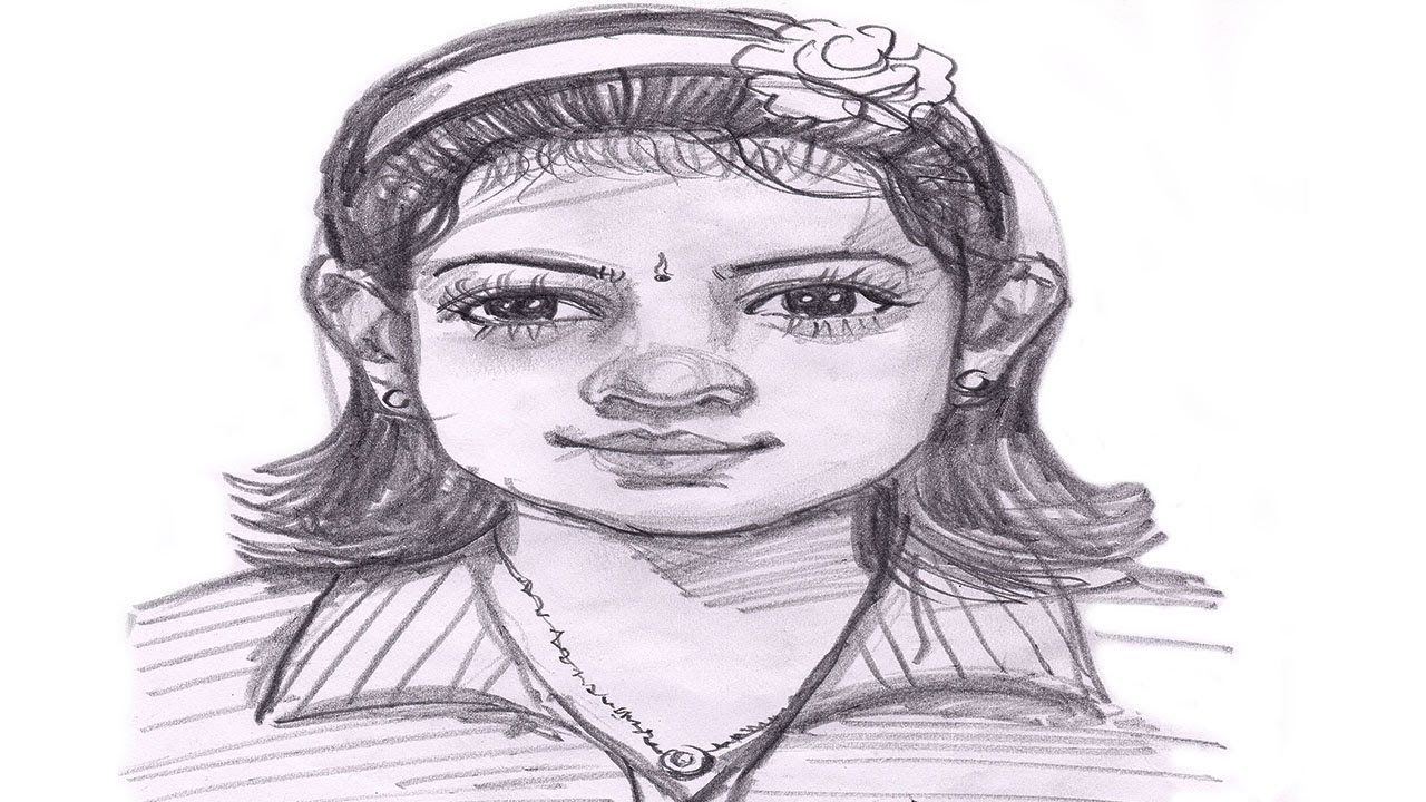1280x720 farjana drawing academy elegant how to draw cute baby face - Simple Baby Face Drawing