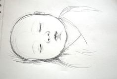 236x160 How To Draw A Baby's Face Head With Step - Simple Baby Face Drawing