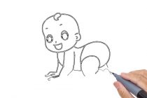 210x140 Tag Simple Baby Face Drawing - Simple Baby Face Drawing