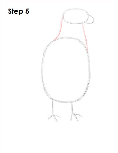 386x500 How To Draw An Eagle - Simple Bald Eagle Drawing