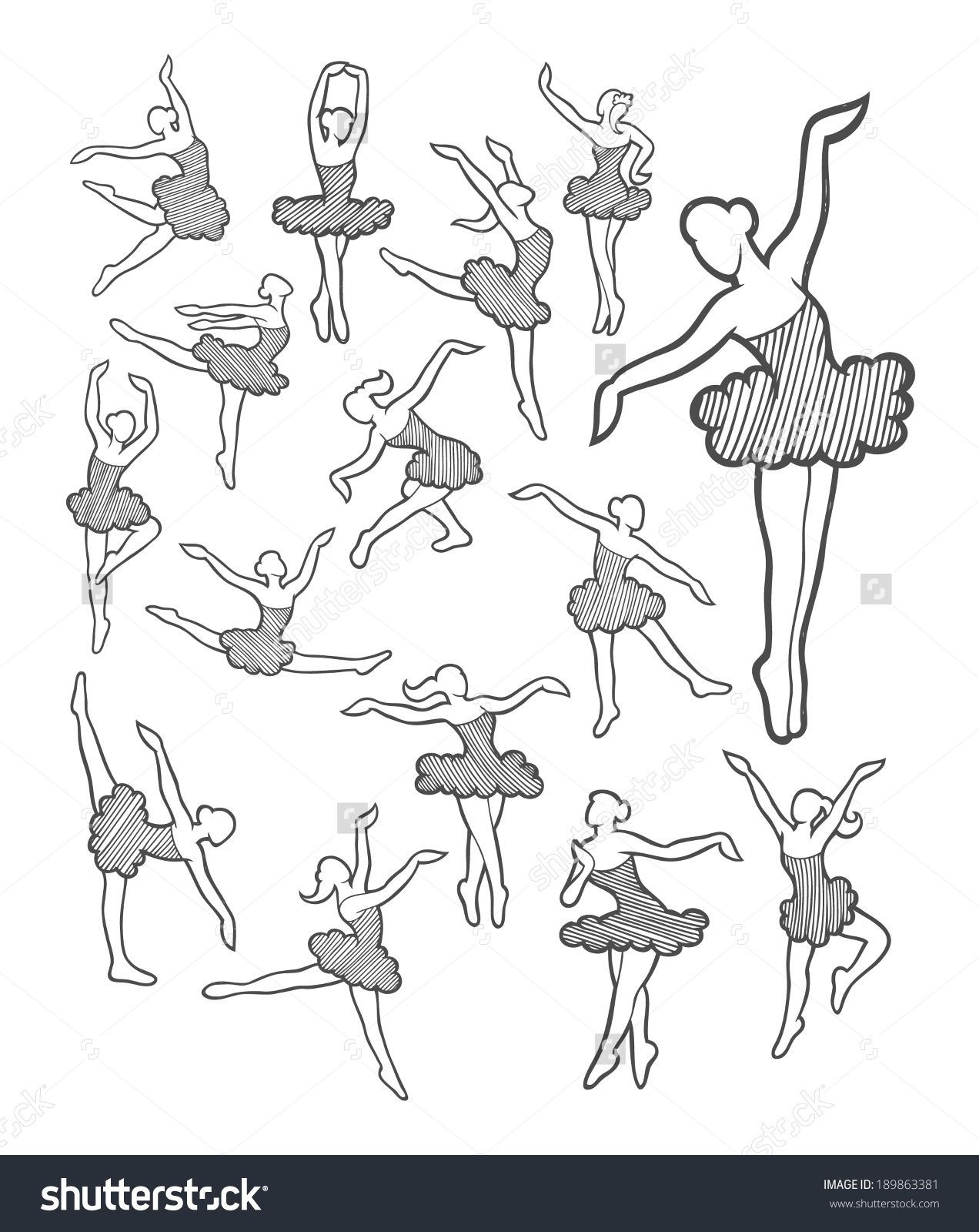 how to draw a dancer step by step